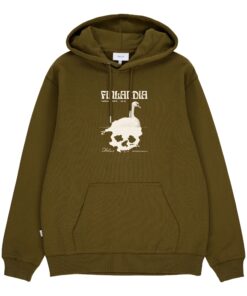 Makia Finlandia Hooded Sweatshirt Dark Olive