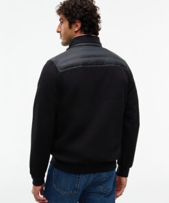 Tommy Hilfiger Intechno Knit Zip Thru Sweatshirt Black