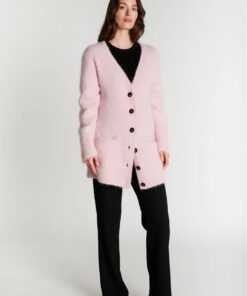 Rue de Femme RDFVivi Knit Cardigan Rose Water