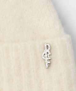 Rue de Femme RDFKalila Knit Beanie Off White