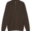 CooperSi Halfzip Structure Brown Coffee