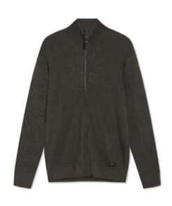 Signal ConnorSi Structure Cardigan Brown Coffee
