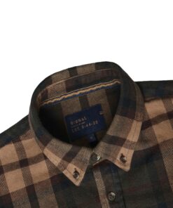 Signal MannSi Check Brown Coffee