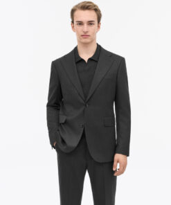Tiger of Sweden 1903 Slim Wool Jacket Dark Grey