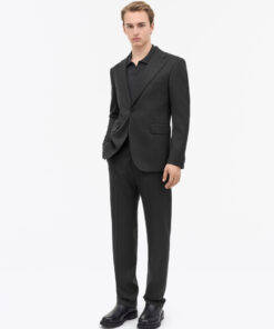 Tiger of Sweden 1903 Slim Wool Jacket Dark Grey