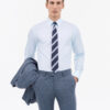 Tiger of Sweden Steve Cotton Twill Shirt Light Blue