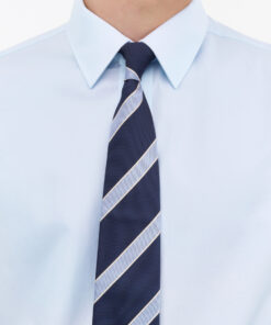 Tiger of Sweden Steve Cotton Twill Shirt Light Blue
