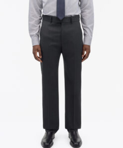Tiger of Sweden Tenser Tailored Straight Leg Trousers Dark Grey