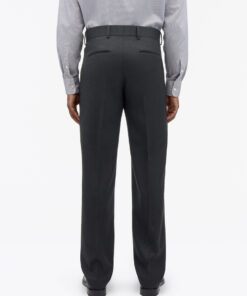 Tiger of Sweden Tenser Tailored Straight Leg Trousers Dark Grey