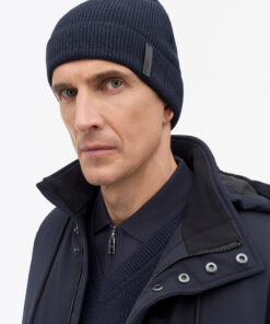 Tiger of Sweden Caldu RWS Merino Beanie Dark Blue