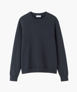 Tiger of Sweden Emerson Jersey Cotton Sweater Dark Blue