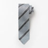 Tiger of Sweden Septa Stripe Jaquard Tie Light Blue