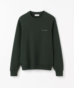 Tiger of Sweden Emerson Jersey Cotton Sweater Dark Green
