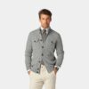 Less Worries Pocket Cardigan Light Grey