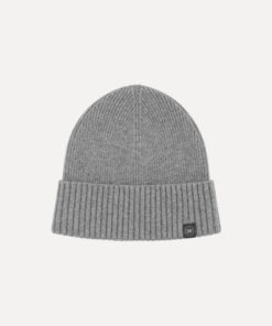Less Worries Cashmere Blend Beanie Grey