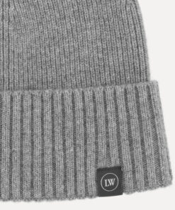 Less Worries Cashmere Blend Beanie Grey