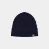Less Worries Cashmere Blend Beanie Navy
