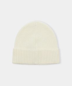 Less Worries Cashmere Blend Beanie Offwhite