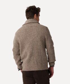 Less Worries Shawl Collar Cardigan Nougat Melange
