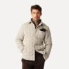 Less Worries Tech Cord Jacket Light Sand