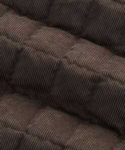 Less Worries Tech Cord Vest Chocolate