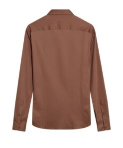 Mos Mosh Gallery MMGMarco Jersey Shirt Cocoa Brown