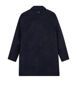Mos Mosh Gallery MMGBarkley Wool Coat Salute Navy