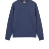 Mos Mosh Gallery MMGAbel Crew Neck Sweat Salute Navy Mel