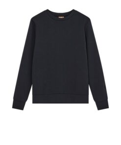 Mos Mosh Gallery MMGAbel Crew Neck Sweat Salute Navy