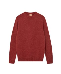 Mos Mosh Gallery MMGCarlos Crew Neck Knit Burnt Russet