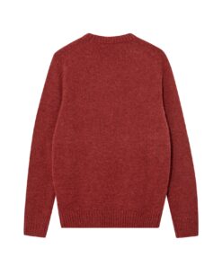 Mos Mosh Gallery MMGCarlos Crew Neck Knit Burnt Russet