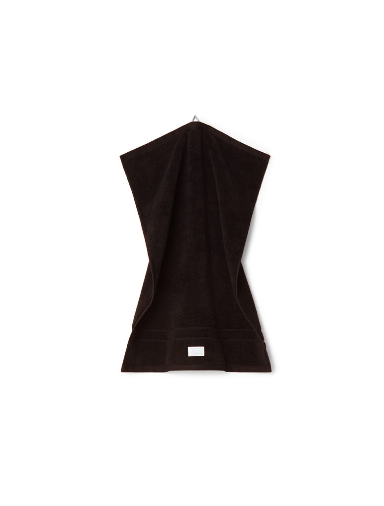 Pelle Vävare Hand Towel Skrea 50×70 Espresso Brown