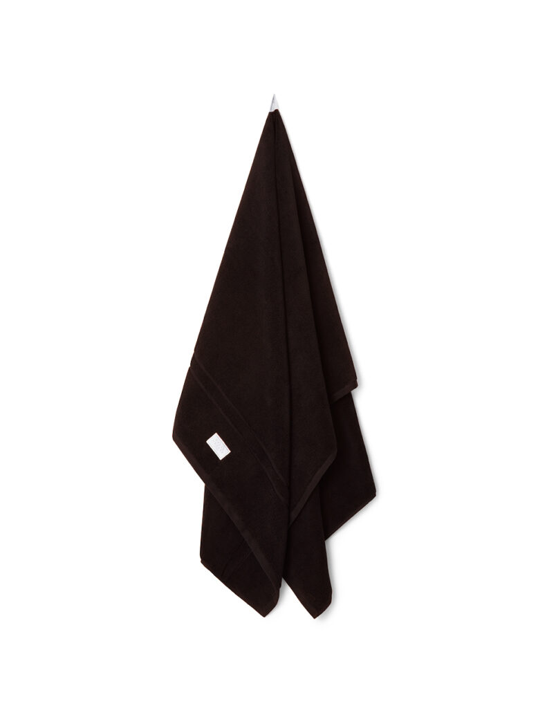 Pelle Vävare Bath Towel Skrea 70×140 Espresso Brown
