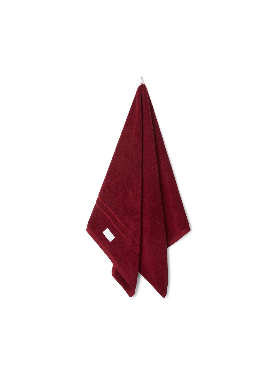 Pelle Vävare Bath Towel Skrea 70×140 Wine