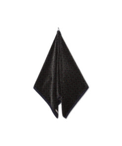 Pelle Vaväre Bath Towel Seskarö 70×140 Dark Blue/Green/Cognac