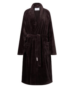 Pelle Vävare Men´s Bathrobe Torekov Espresso Brown