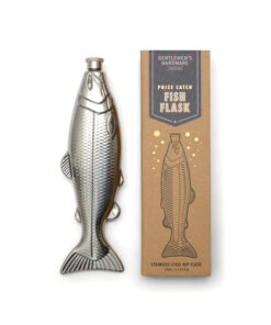 Gentlemen’s Hardware Fish Hip Flask (130ml) - Prize Catch