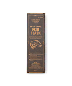 Gentlemen’s Hardware Fish Hip Flask (130ml) - Prize Catch