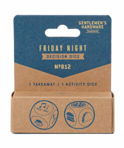 Gentlemen's Hardware Friday Night Dice (set of 2)