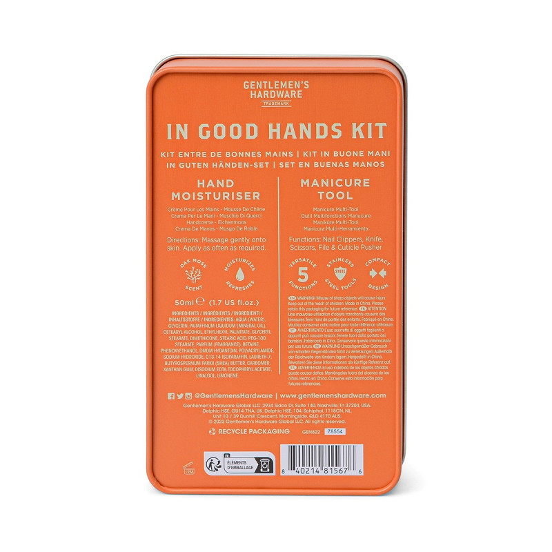 Gentlemen’s Hardware In Good Hands Kit