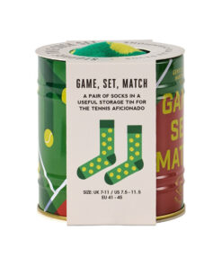 Gentlemen's Hardware Storage Tin & Sock Set Tennis Green