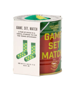 Gentlemen's Hardware Storage Tin & Sock Set Tennis Green