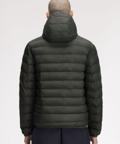 Fred Perry Hooded Insulated Jacket Field Green