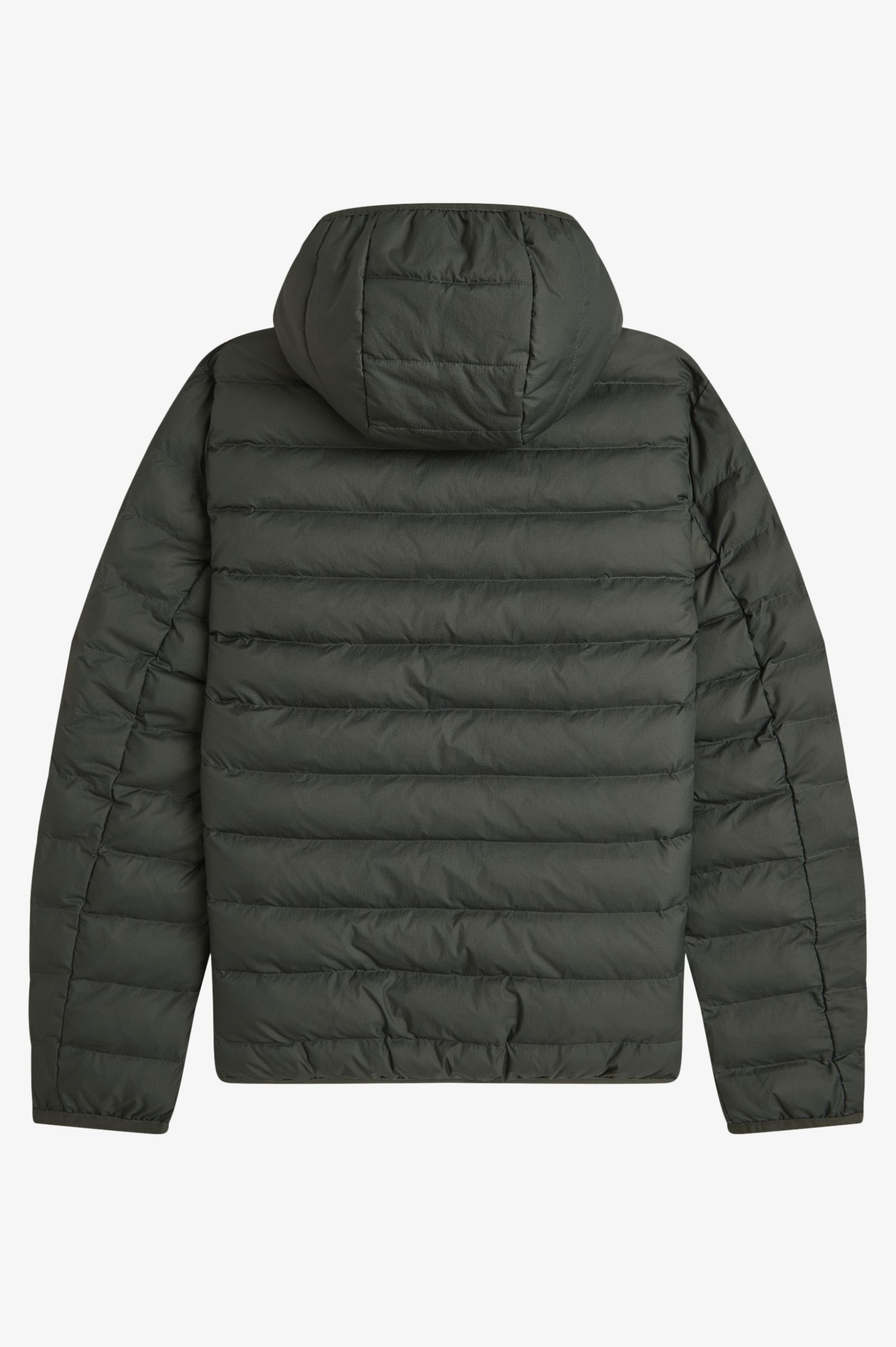 Fred Perry Hooded Insulated Jacket Field Green