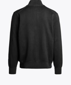 Parajumpers Basic Scoe Half Zip Cardigan BLACK