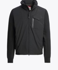Parajumpers Steel River Hybrid Cardigan Black