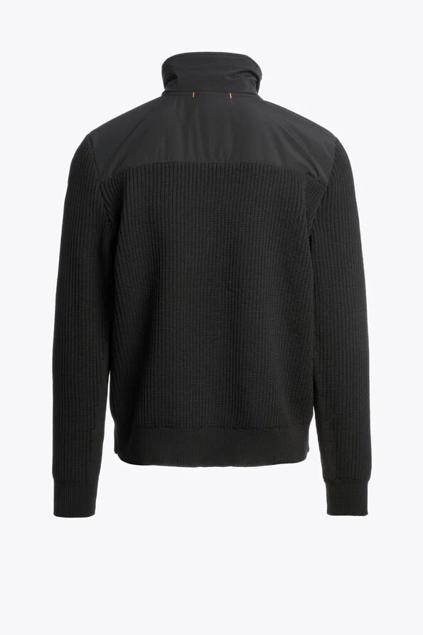 Parajumpers Steel River Hybrid Cardigan Black