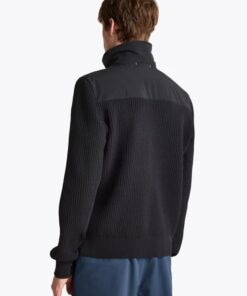 Parajumpers Steel River Hybrid Cardigan Black