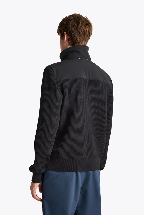 Parajumpers Steel River Hybrid Cardigan Black