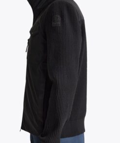 Parajumpers Steel River Hybrid Cardigan Black